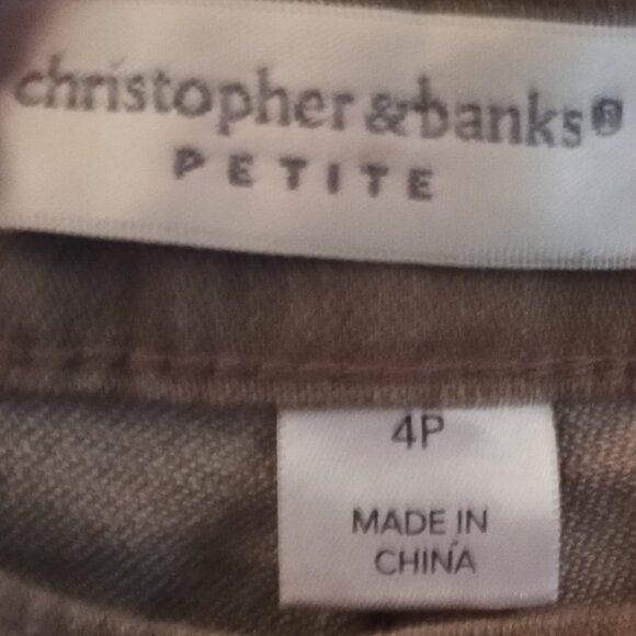 Christopher & Banks Denim - Christopher&Bank women's jeans size.4 petite